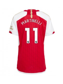 Billige Arsenal Gabriel Martinelli #11 Hjemmedrakt Dame 2023-24 Kortermet